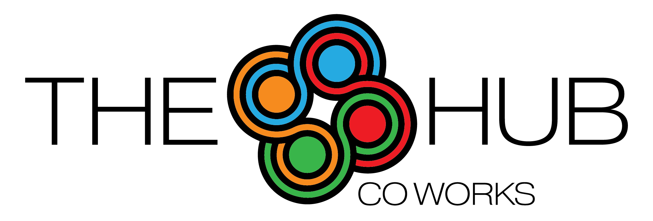 The hub coworks logo