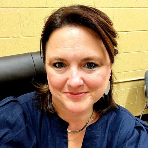 Image of woman with brown hair, Brooke Olsen-Farrell.