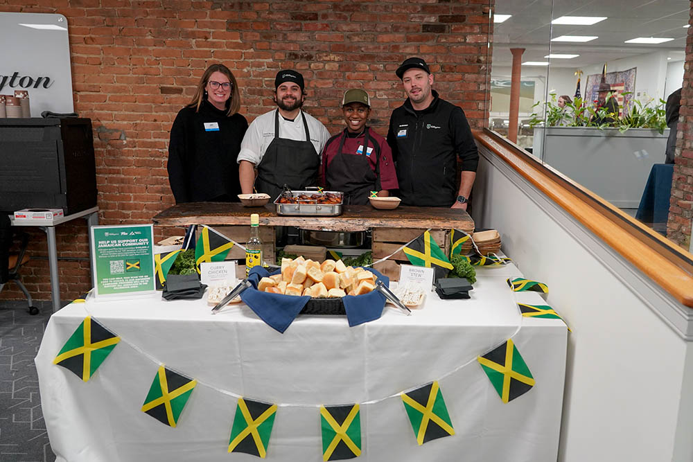 Staff from Killington Resort at the November CEDRR Mixer at The Hub CoWorks