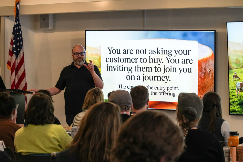 Adam Davidson Presents on "The Art of Storytelling"